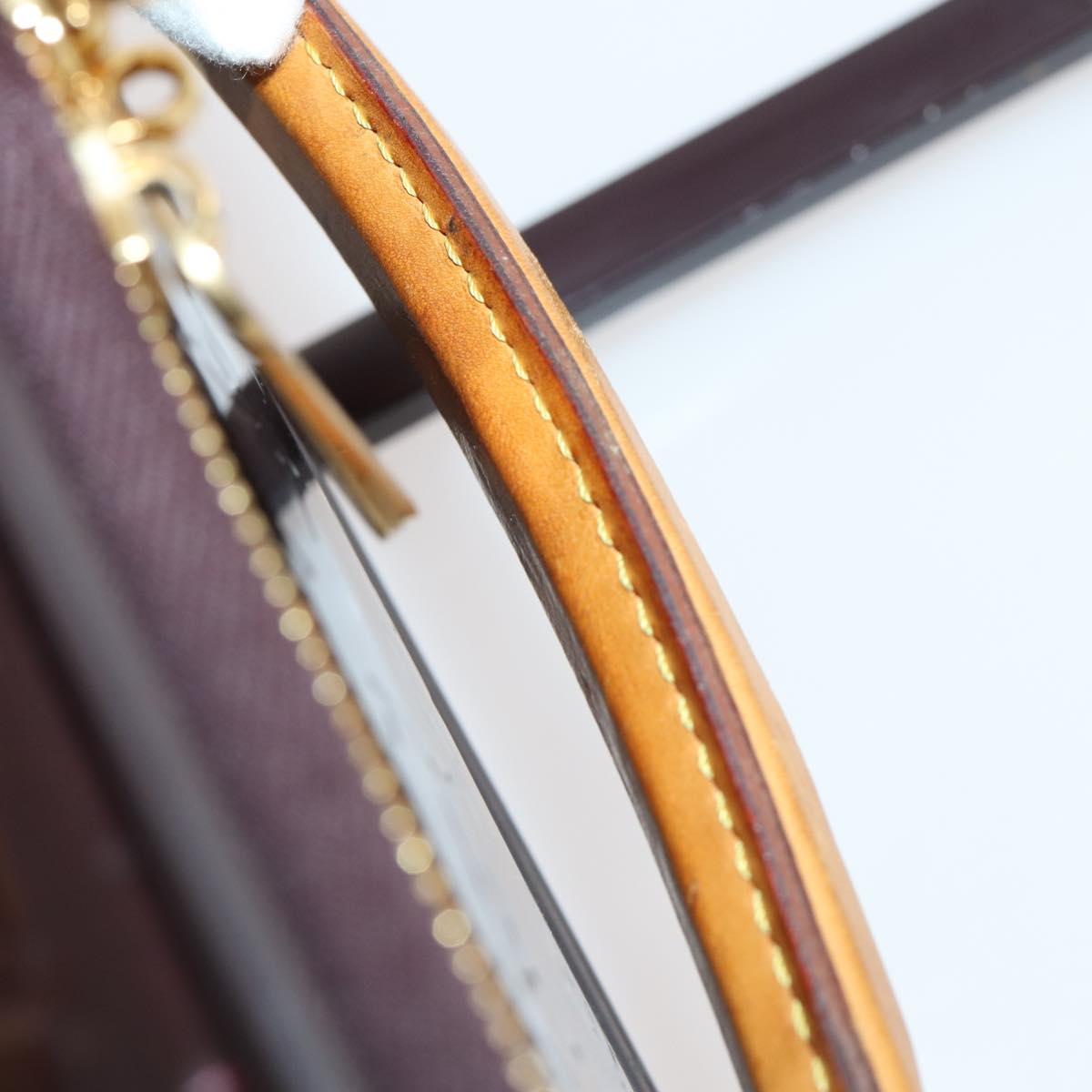 LOUIS VUITTON Monogram Vernis Pegas 45 Suitcase Amarante M91277 LV Auth 181626A