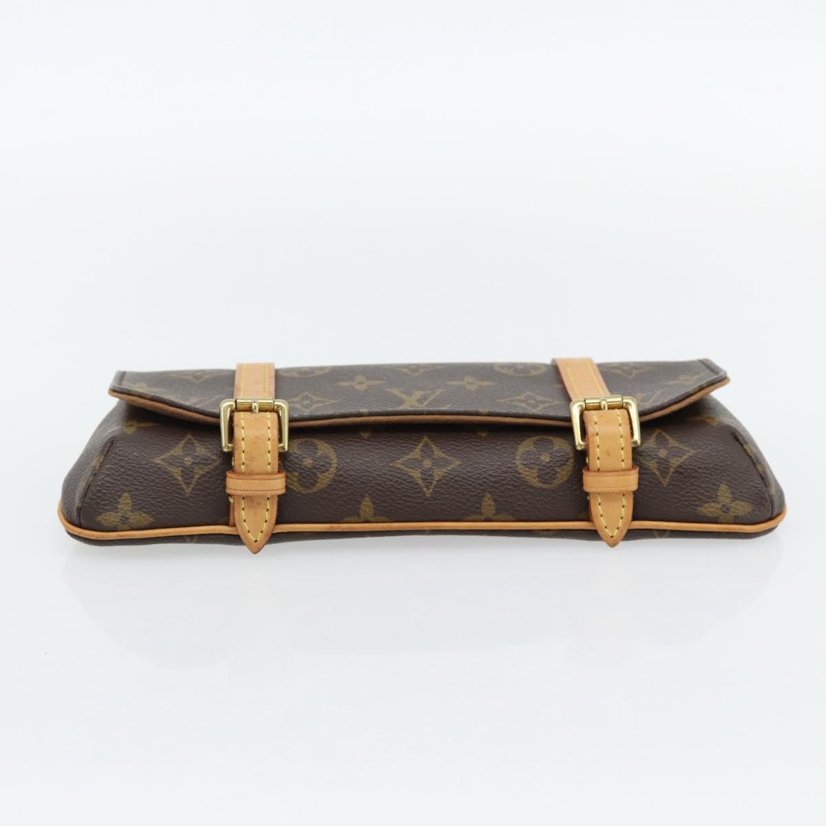 LOUIS VUITTON Monogram Pochette Marrell Waist bag M51159 LV Auth 181630A