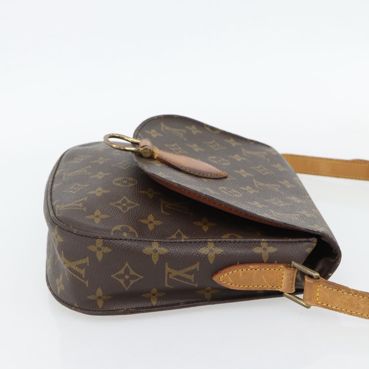 LOUIS VUITTON Monogram Saint Cloud GM Shoulder Bag M51242 LV Auth 181635