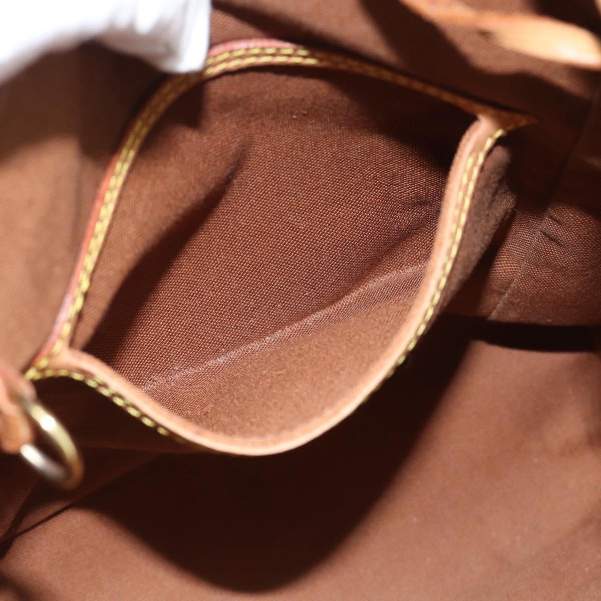 LOUIS VUITTON Monogram Montsouris MM Backpack M51136 LV Auth 181638