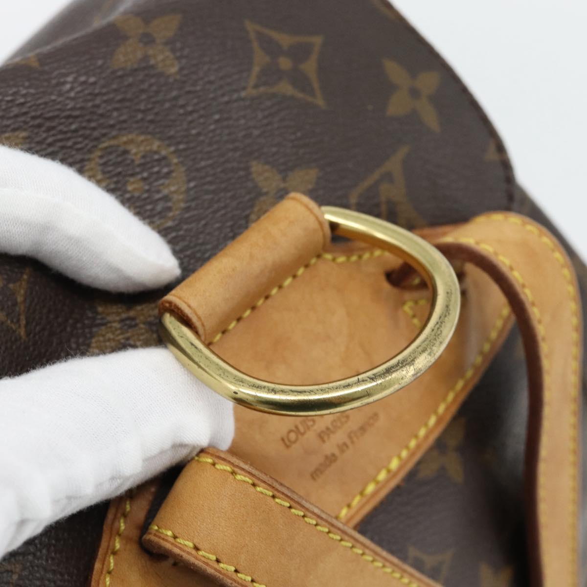 LOUIS VUITTON Monogram Montsouris MM Backpack M51136 LV Auth 181638