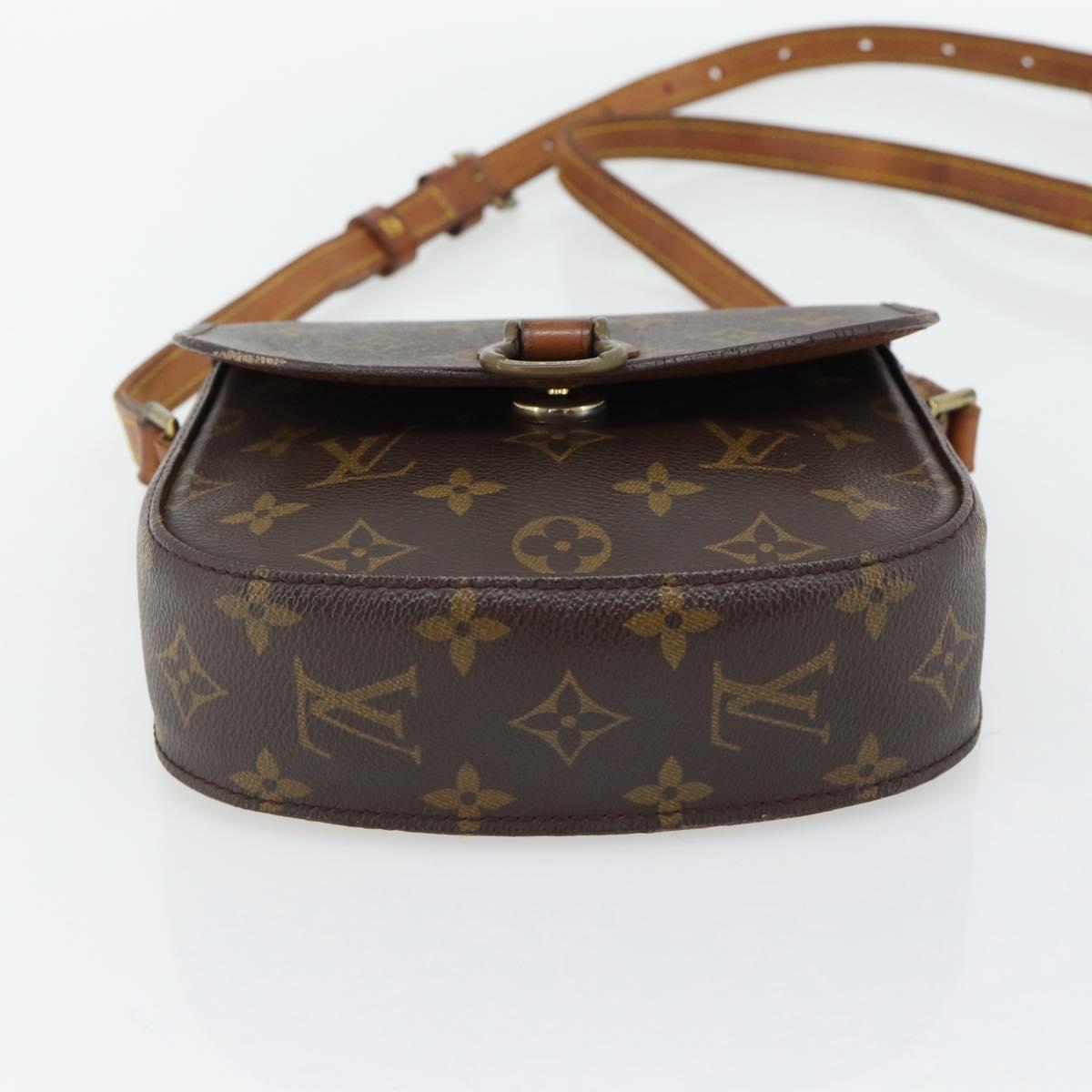 LOUIS VUITTON Monogram Saint Cloud PM Shoulder Bag M51244 LV Auth 181640
