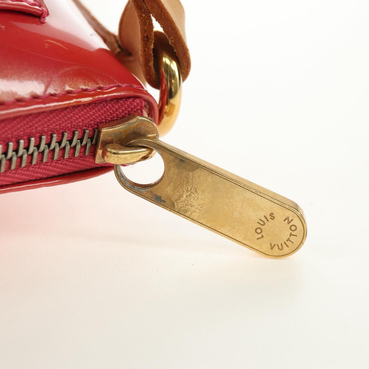 LOUIS VUITTON Monogram Vernis Minna Street Pink Fran Boise M9146F Auth 181651V