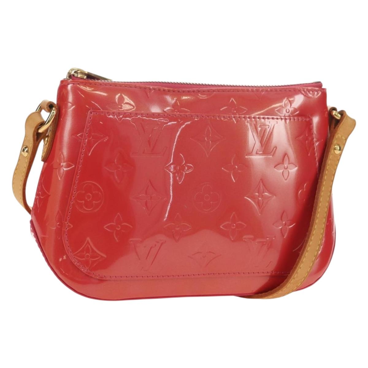 LOUIS VUITTON Monogram Vernis Minna Street Pink Fran Boise M9146F Auth 181651V