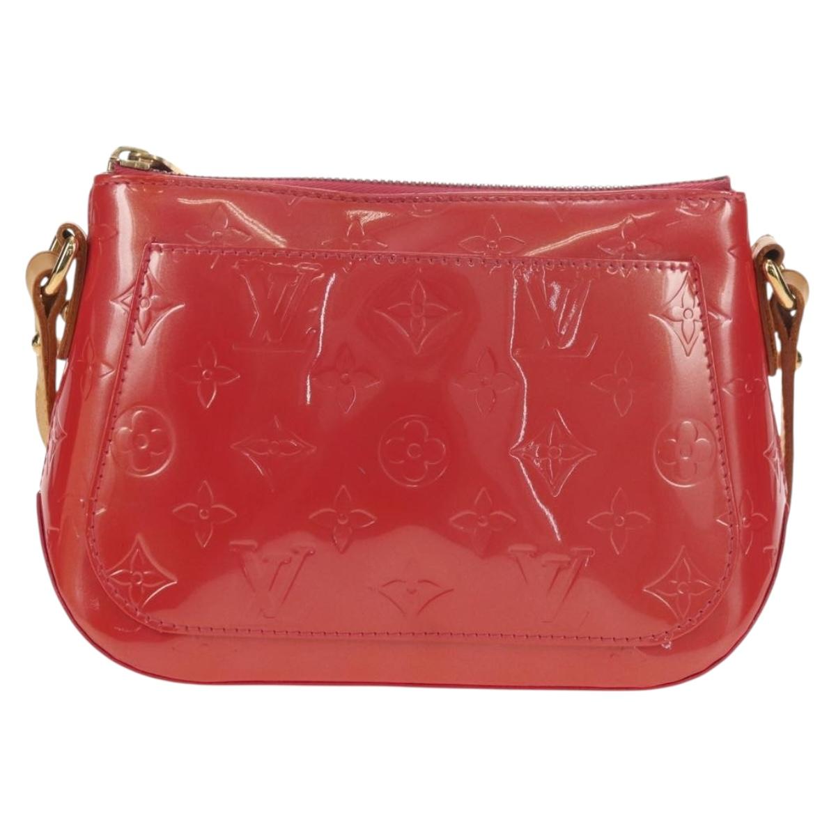 LOUIS VUITTON Monogram Vernis Minna Street Pink Fran Boise M9146F Auth 181651V