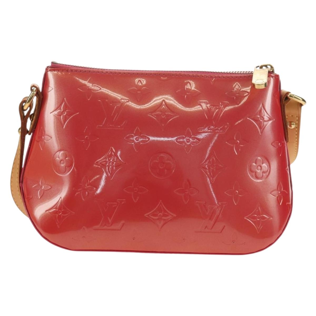LOUIS VUITTON Monogram Vernis Minna Street Pink Fran Boise M9146F Auth 181651V