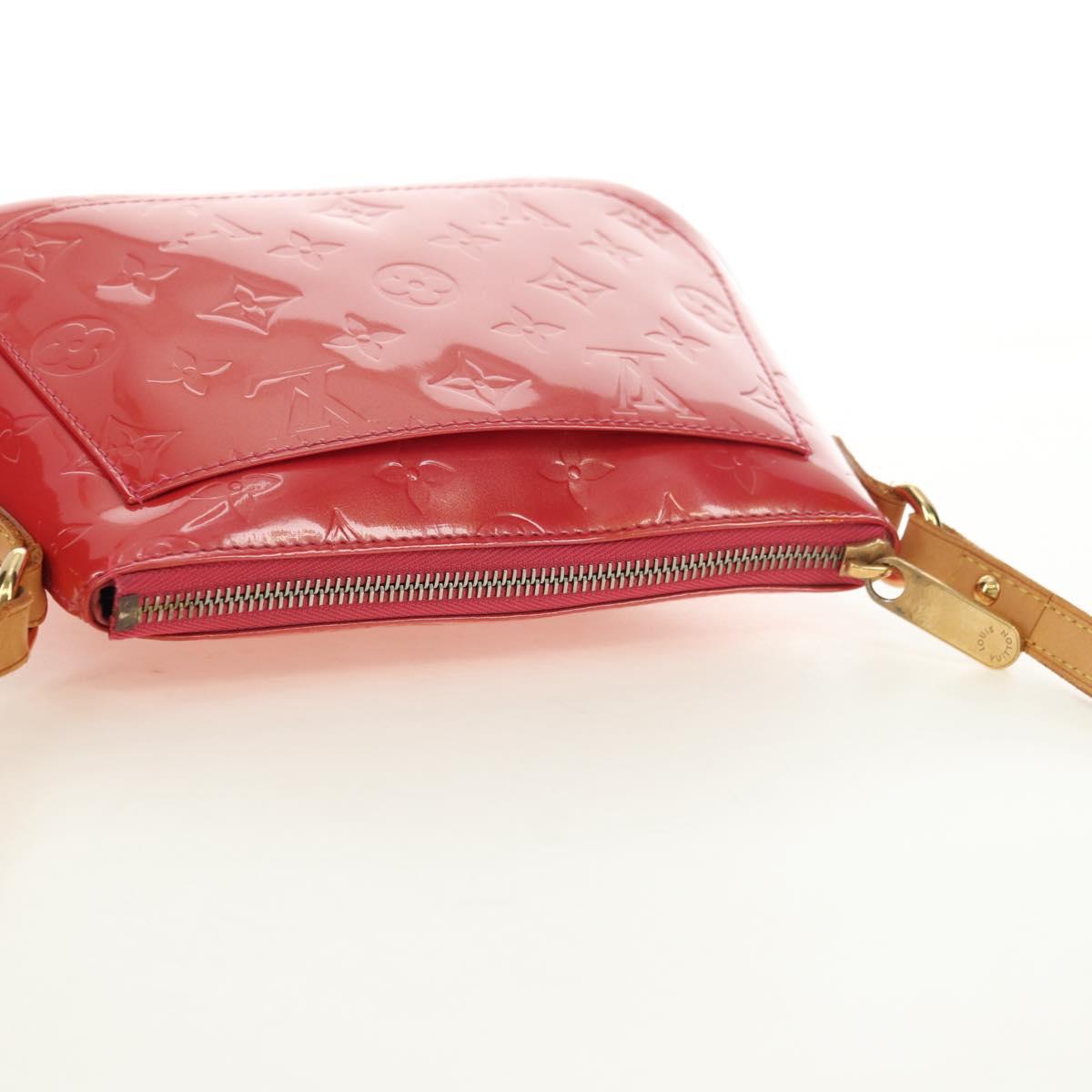 LOUIS VUITTON Monogram Vernis Minna Street Pink Fran Boise M9146F Auth 181651V