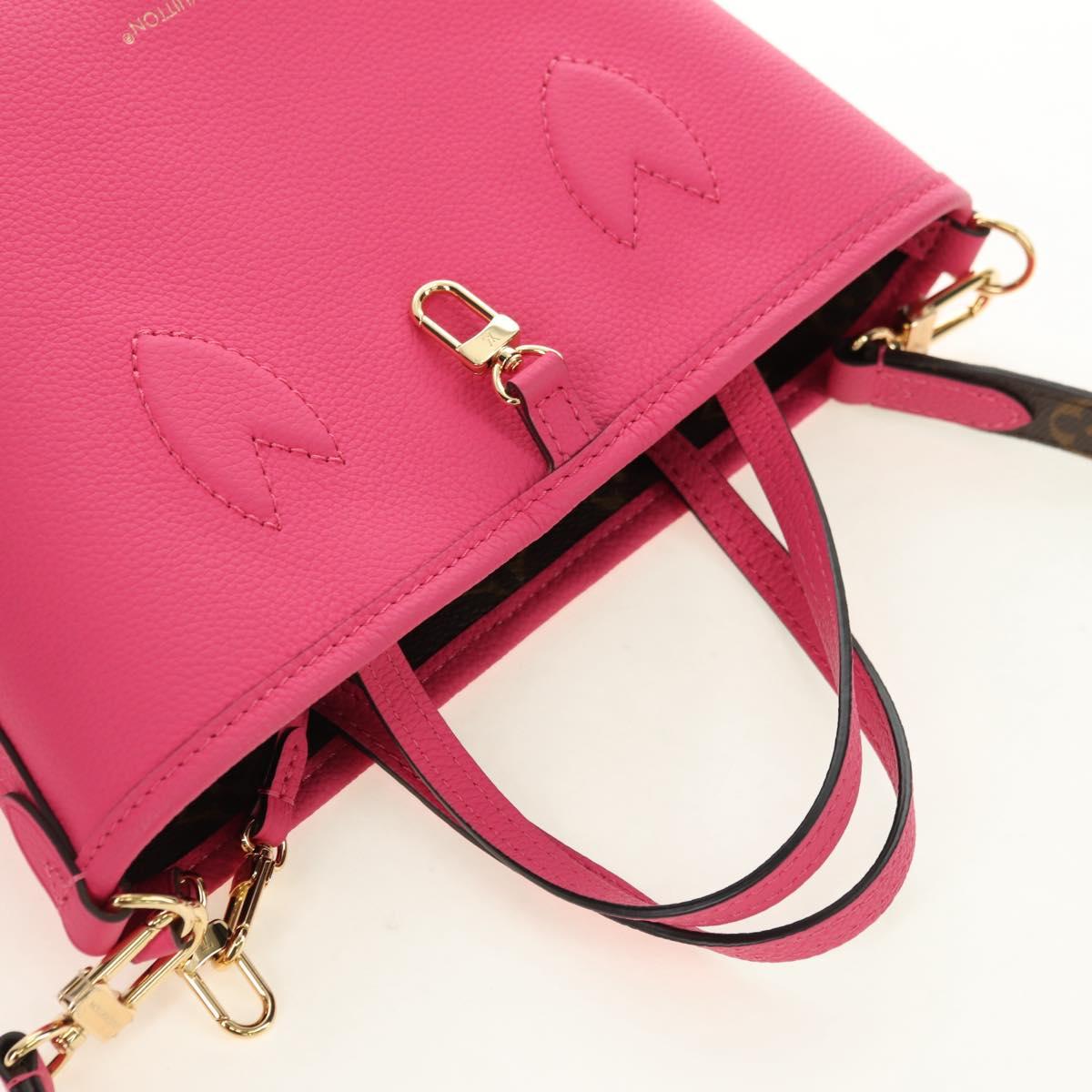 LOUIS VUITTON Neverfull Inside Out BB Bag Lords Pondicherry M12106 Auth 181654SM