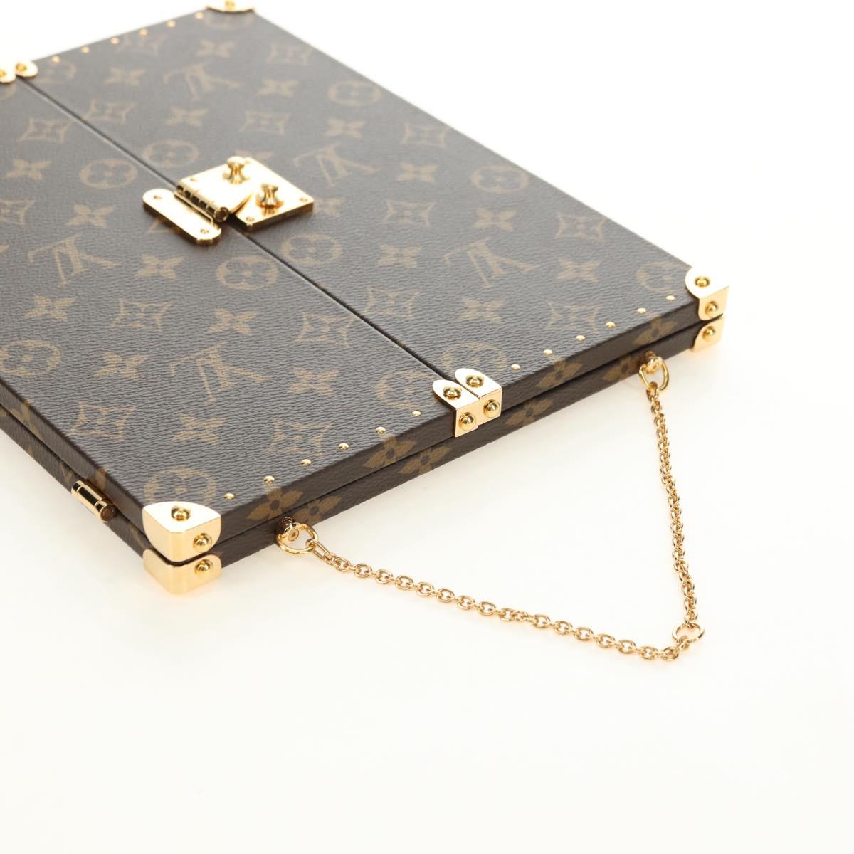 LOUIS VUITTON Monogram Home Mirror Trunk GI0554 LV Auth 181660SM
