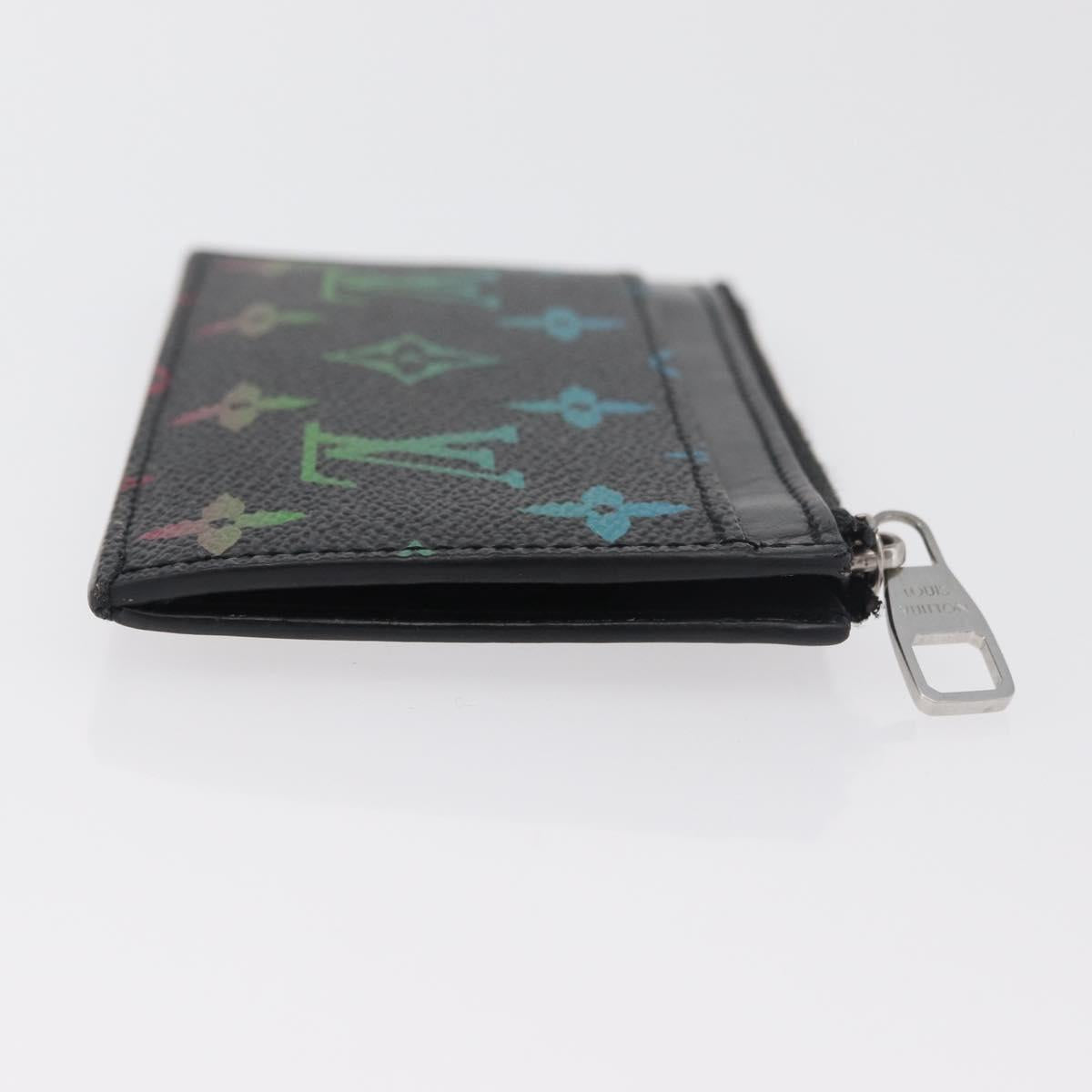 LOUIS VUITTON Monogram Gradient Card Case Black M14261 LV Auth 181662M