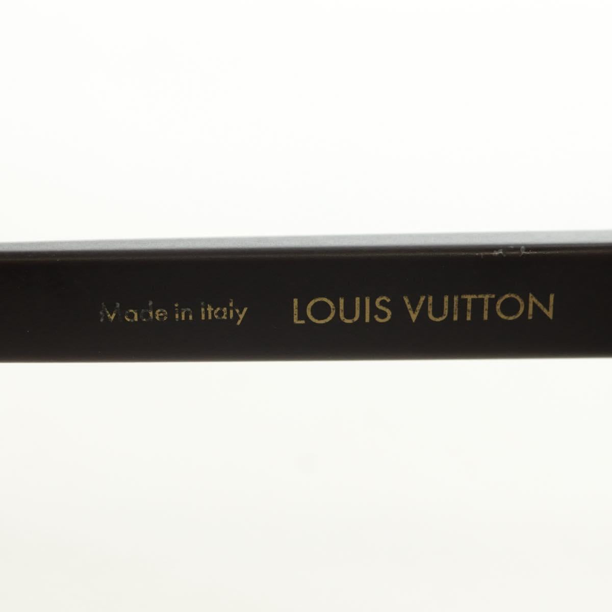 LOUIS VUITTON Monogram LV Waimea Round Sunglasses plastic Brown Auth 181664SAM