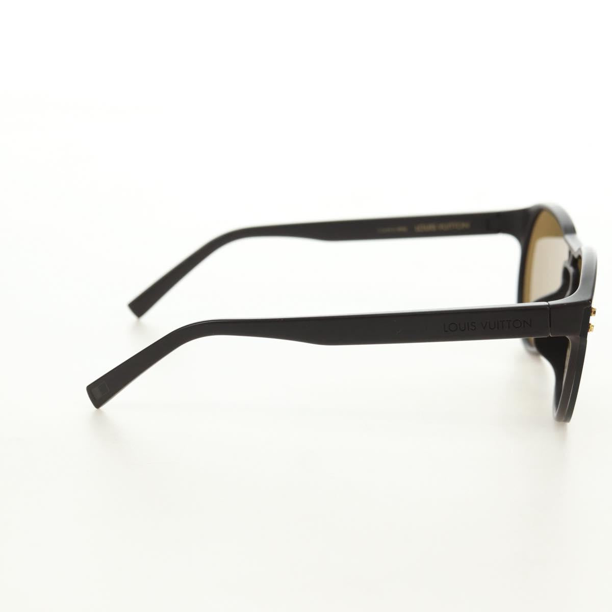 LOUIS VUITTON Monogram LV Waimea Round Sunglasses plastic Brown Auth 181664SAM