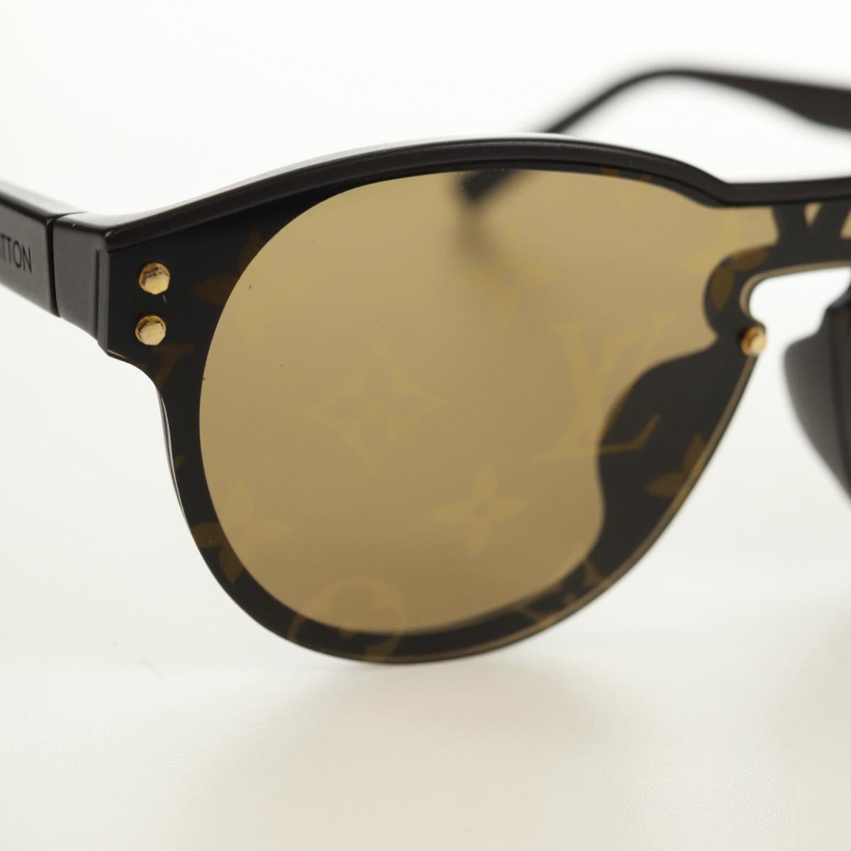 LOUIS VUITTON Monogram LV Waimea Round Sunglasses plastic Brown Auth 181664SAM