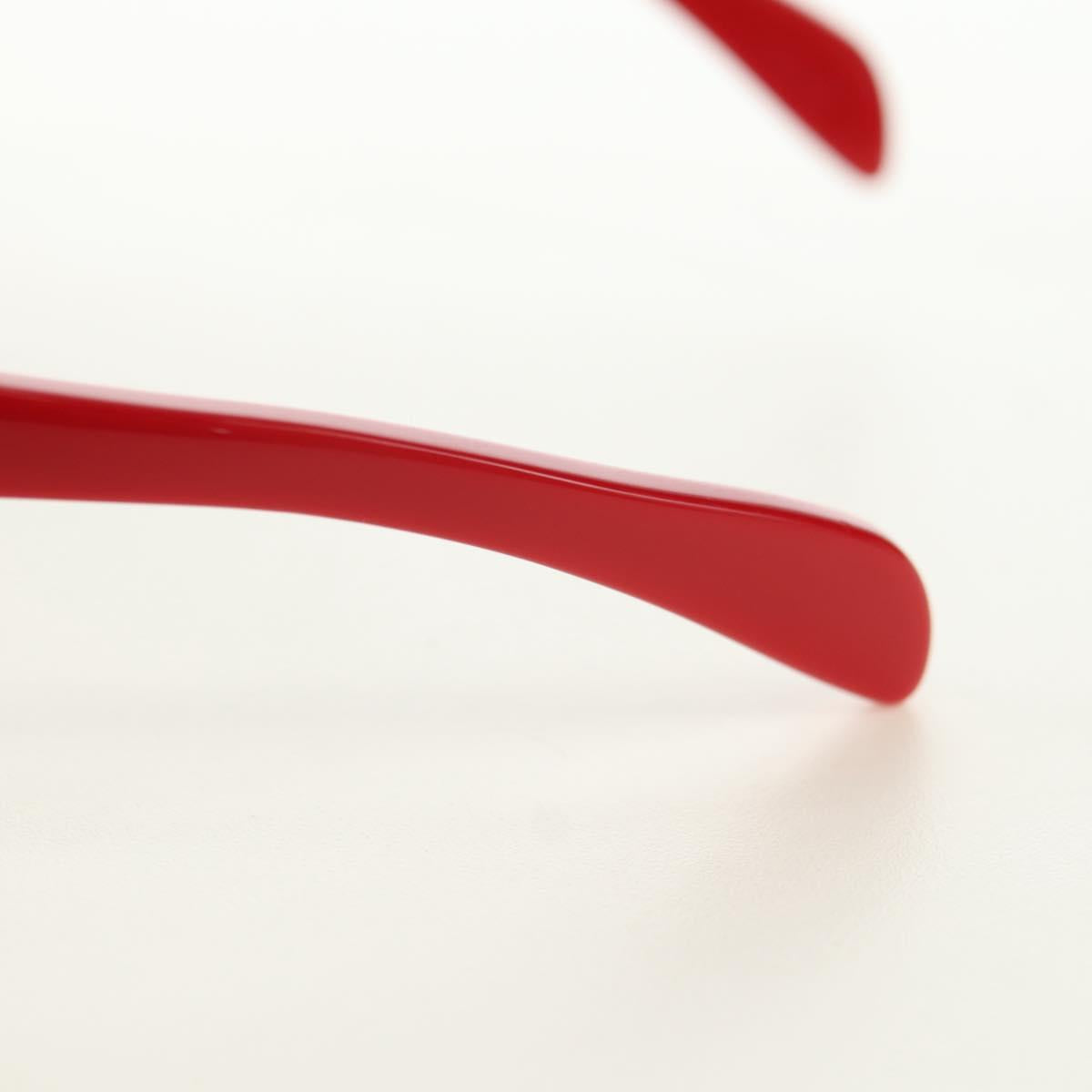 LOUIS VUITTON Supreme collaboration Sunglasses plastic Red Z0989E Auth 181672SM