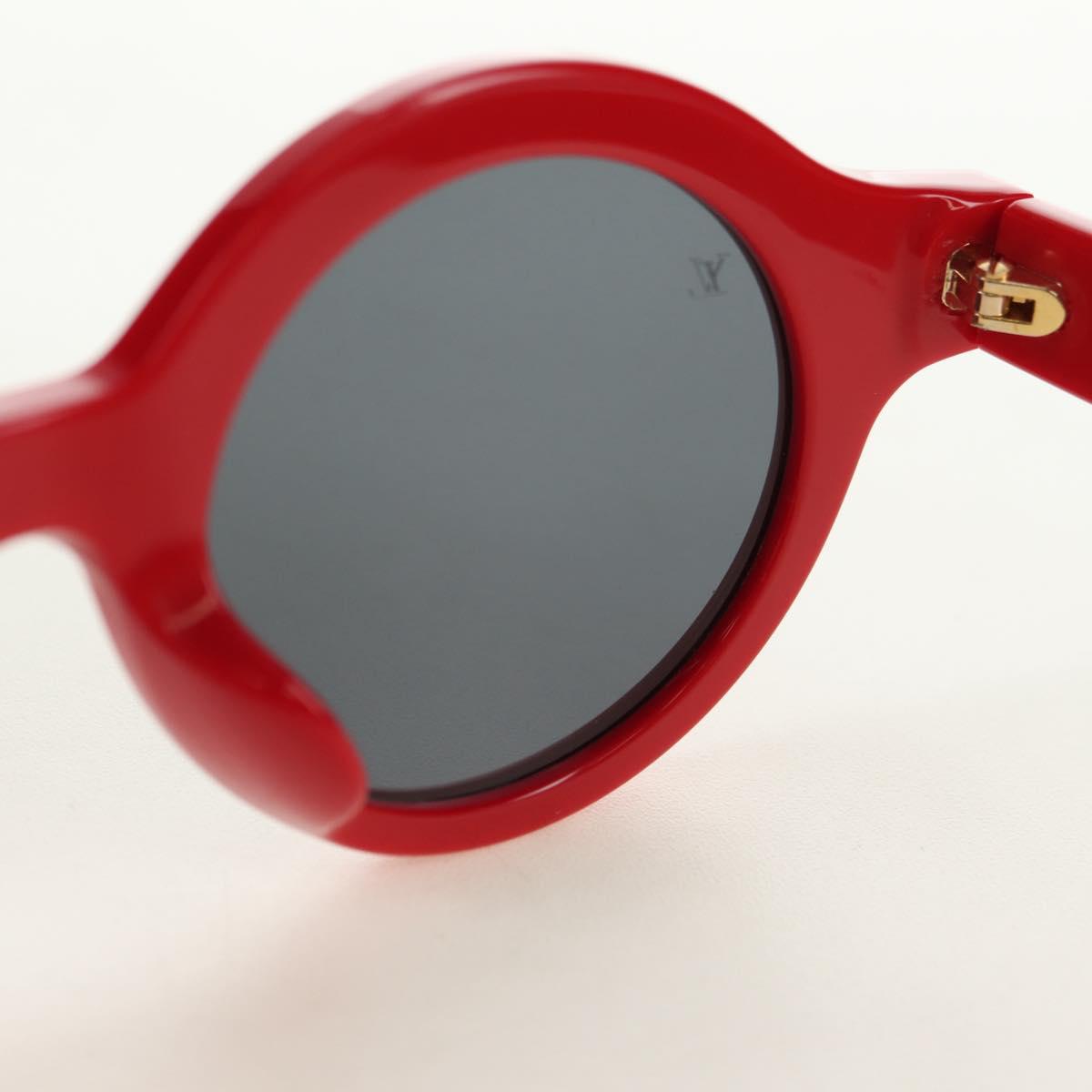 LOUIS VUITTON Supreme collaboration Sunglasses plastic Red Z0989E Auth 181672SM
