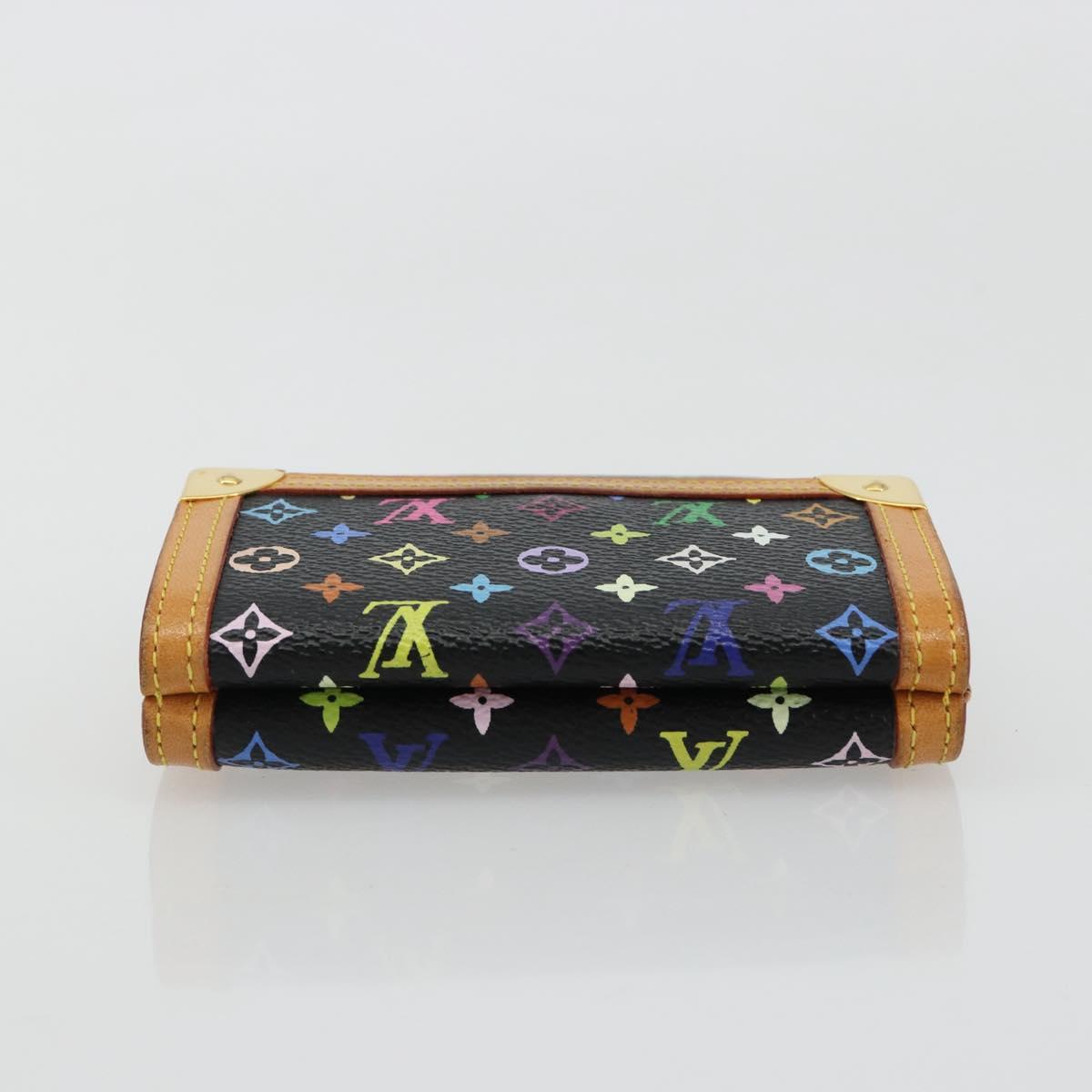 LOUIS VUITTON Multicolor Porte Monnaie Billets Cartes Credit M92984 Auth 181677A