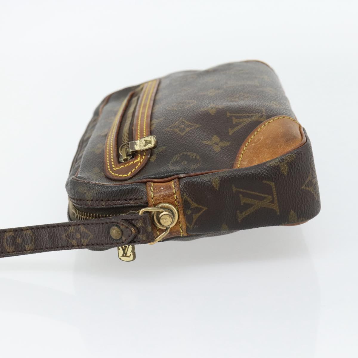 LOUIS VUITTON Monogram Marly Dragonne GM Clutch Bag M51825 LV Auth 181694