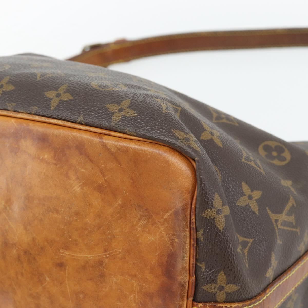 LOUIS VUITTON Monogram Petit Noe Shoulder Bag M42226 LV Auth 181696