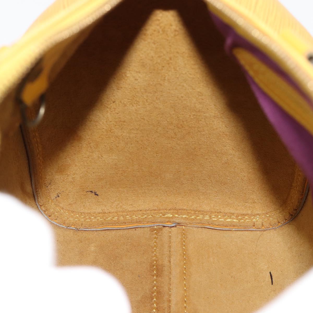 LOUIS VUITTON Epi Speedy 25 Hand Bag Tassili Yellow M43019 LV Auth 181703