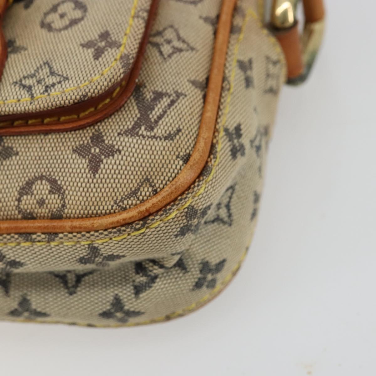 LOUIS VUITTON Monogram Mini Juliet PM Shoulder Bag Blue M92005 LV Auth 181705