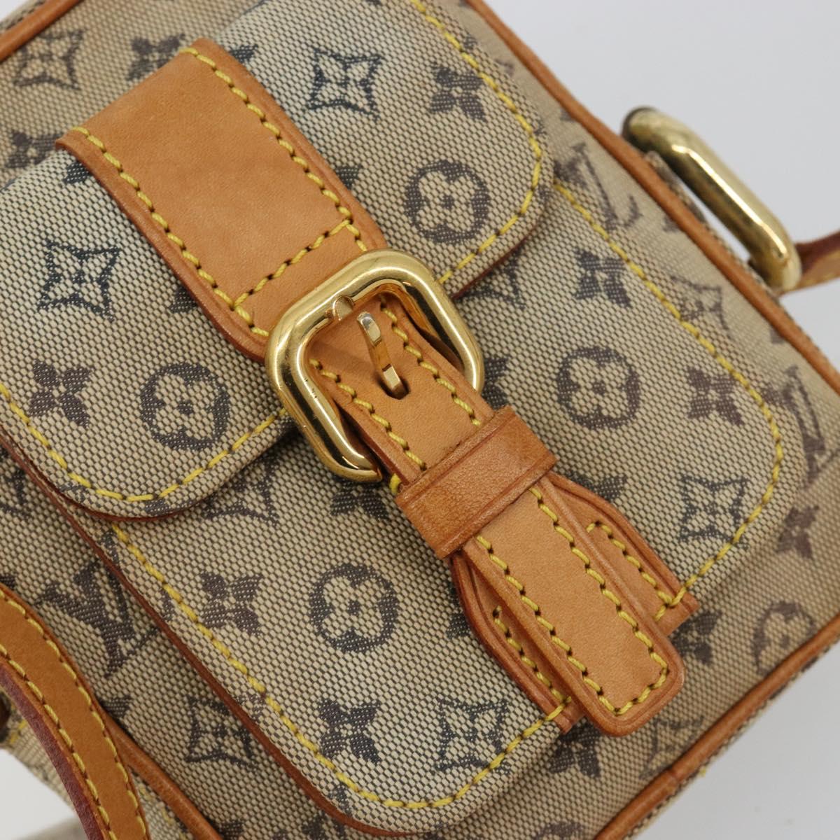 LOUIS VUITTON Monogram Mini Juliet PM Shoulder Bag Blue M92005 LV Auth 181705