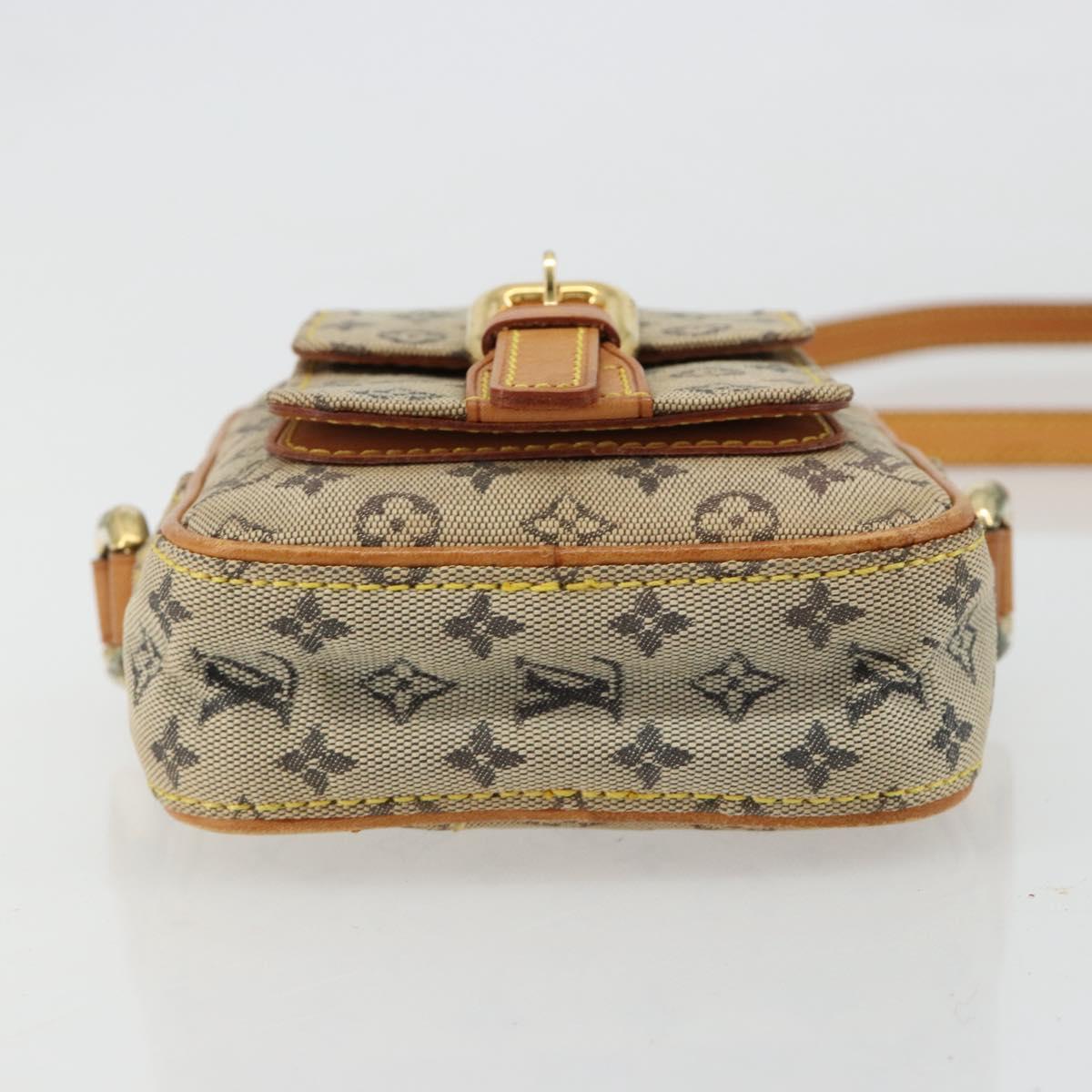 LOUIS VUITTON Monogram Mini Juliet PM Shoulder Bag Blue M92005 LV Auth 181705