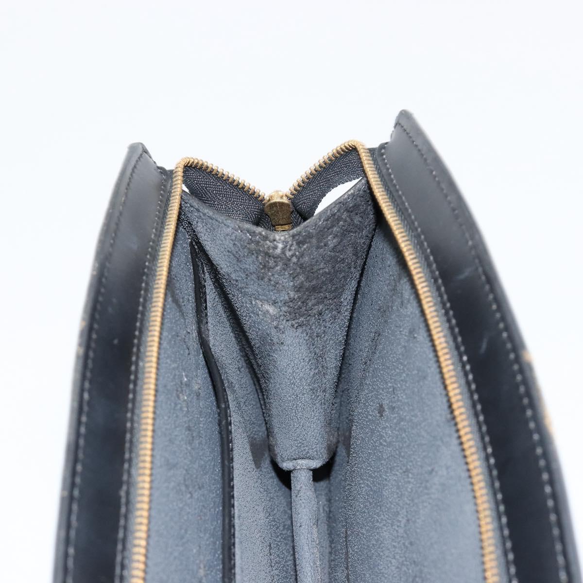 LOUIS VUITTON Epi Trousse Crete Pouch Black M48402 LV Auth 181706