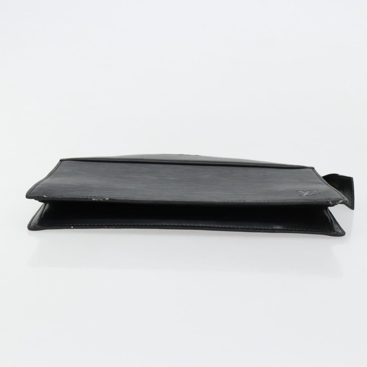 LOUIS VUITTON Epi Trousse Crete Pouch Black M48402 LV Auth 181706