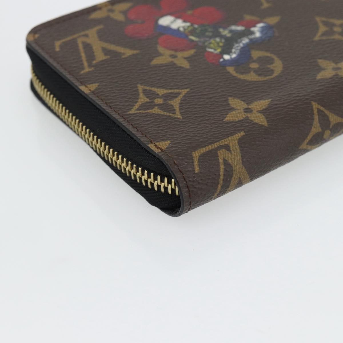 LOUIS VUITTON Kansai Zippy Wallet Long Wallet M67249 LV Auth 181731A