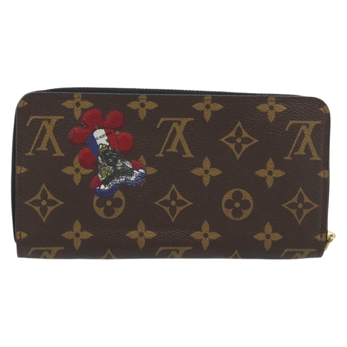 LOUIS VUITTON Kansai Zippy Wallet Long Wallet M67249 LV Auth 181731A