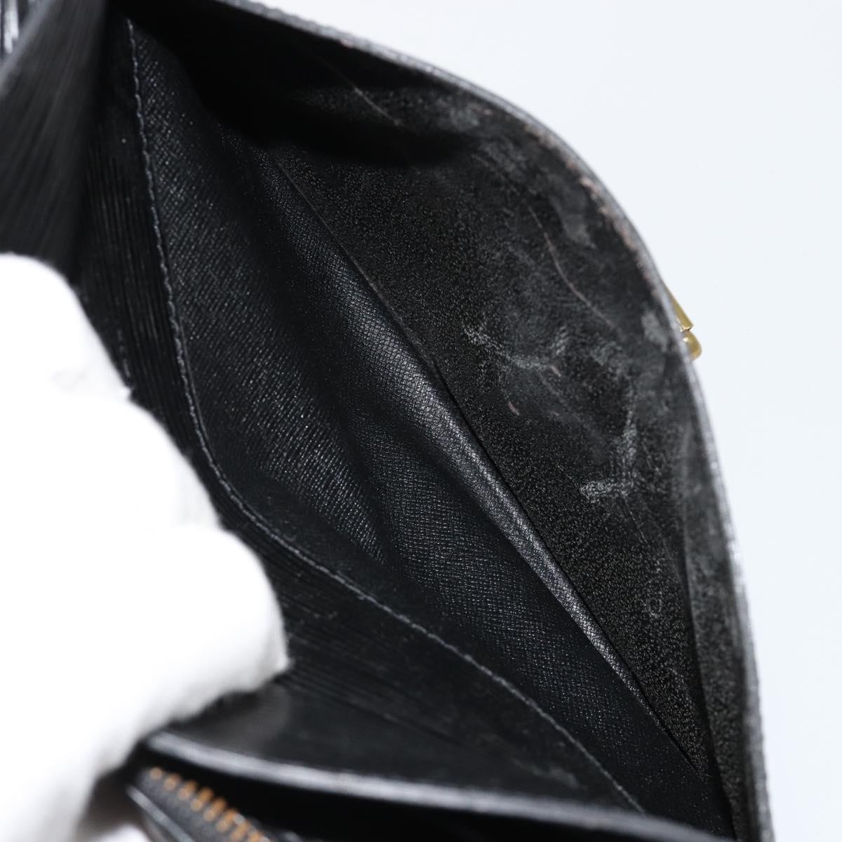 LOUIS VUITTON Epi Jeune Fille MM Shoulder Bag Black M52152 LV Auth 181750