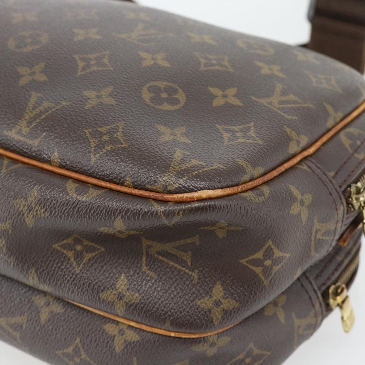 LOUIS VUITTON Monogram Reporter PM Shoulder Bag M45254 LV Auth 181754
