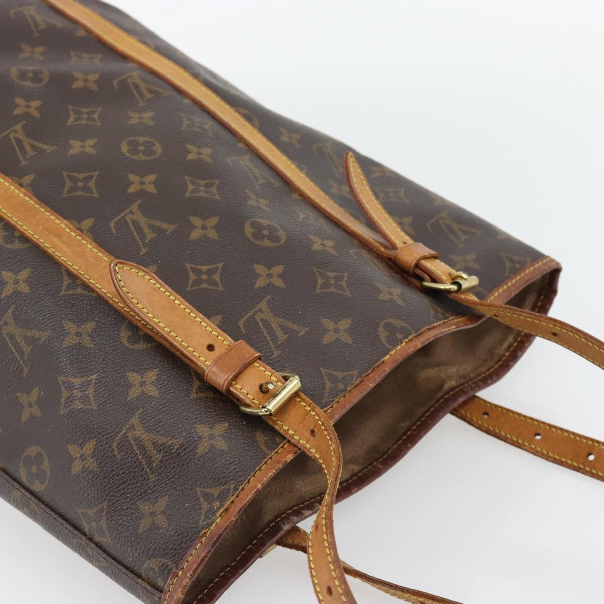LOUIS VUITTON Monogram Bucket GM Shoulder Bag M42236 LV Auth 181791