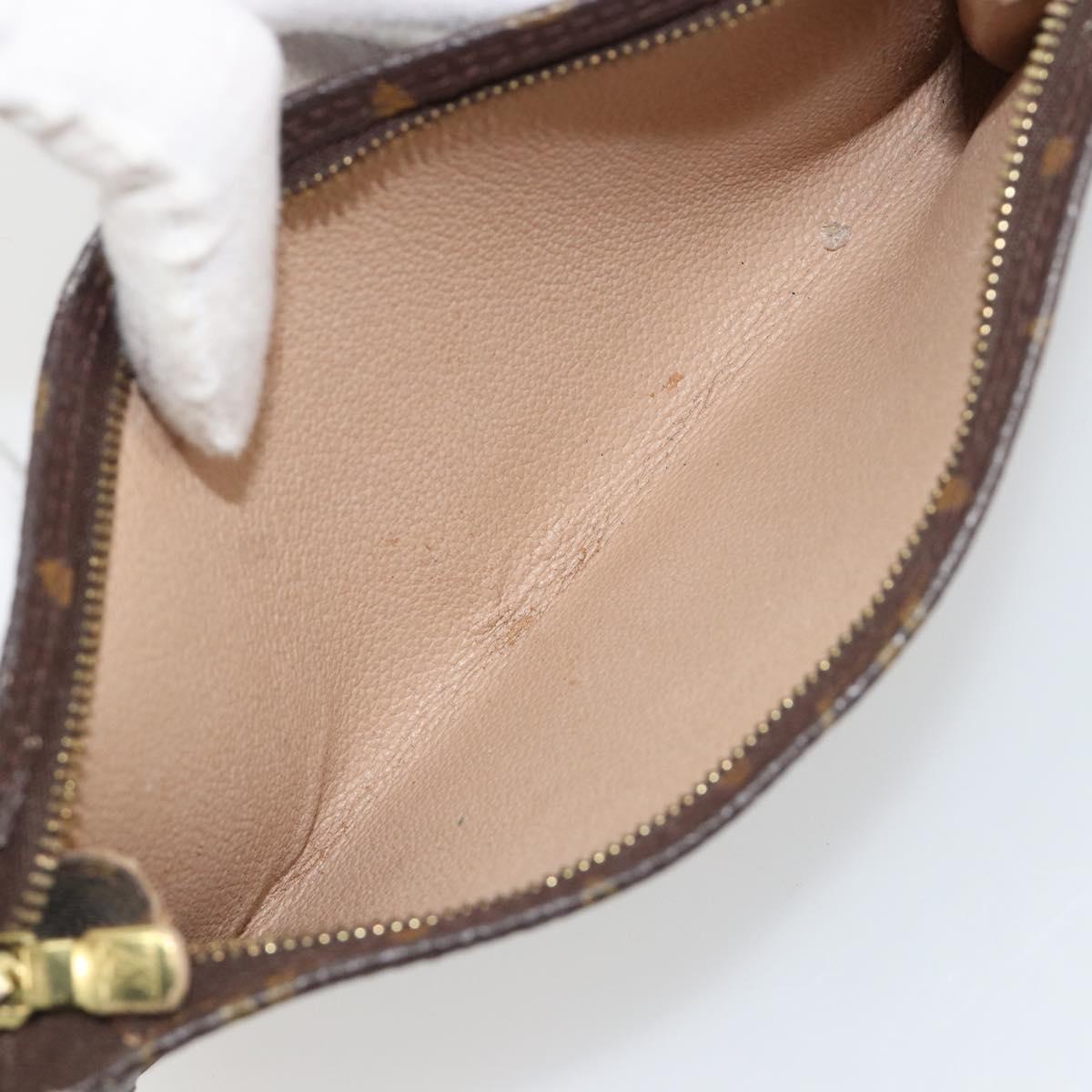 LOUIS VUITTON Monogram Bucket GM Accessory Pouch LV Auth 181792