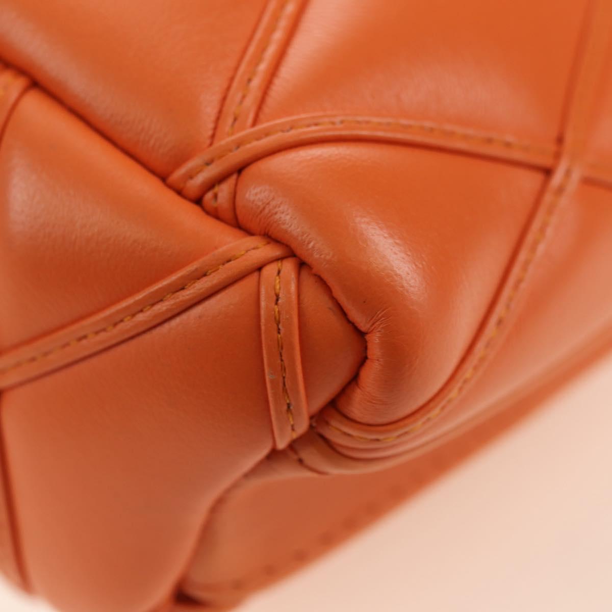 LOUIS VUITTON Maltage Line PicoGo 14 Bag Leather Volcano Orange LV Auth 181833SM
