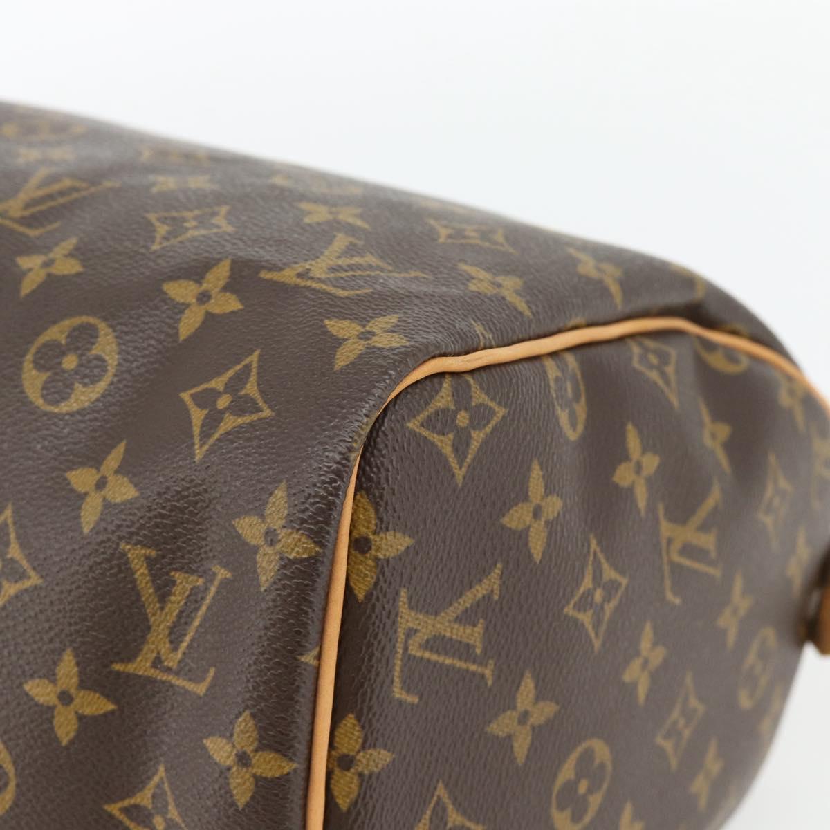 LOUIS VUITTON Monogram Speedy 30 Hand Bag M41526 LV Auth 181837SAV