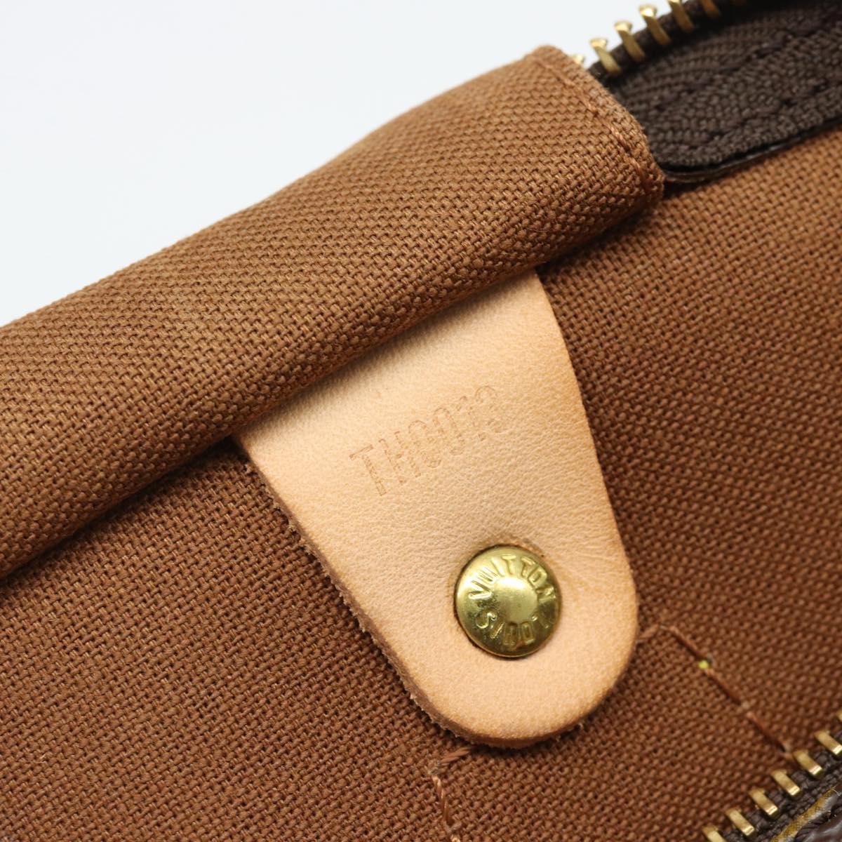 LOUIS VUITTON Monogram Speedy 30 Hand Bag M41526 LV Auth 181837SAV