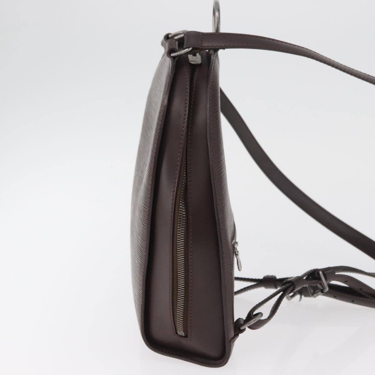 LOUIS VUITTON Epi Mabillon Backpack Mocha M5223D LV Auth 181840A