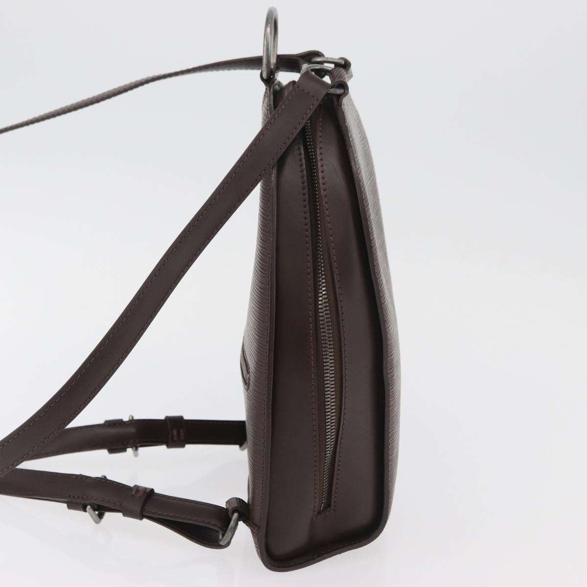 LOUIS VUITTON Epi Mabillon Backpack Mocha M5223D LV Auth 181840A