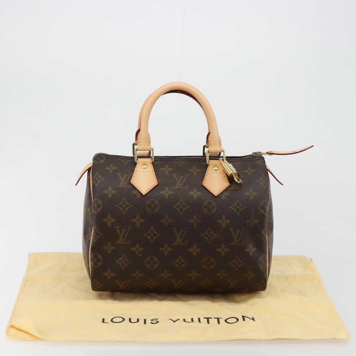 LOUIS VUITTON Monogram Speedy 25 Hand Bag M41528 LV Auth 181842SAV
