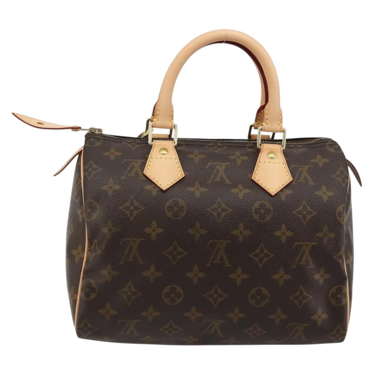 LOUIS VUITTON Monogram Speedy 25 Hand Bag M41528 LV Auth 181842SAV