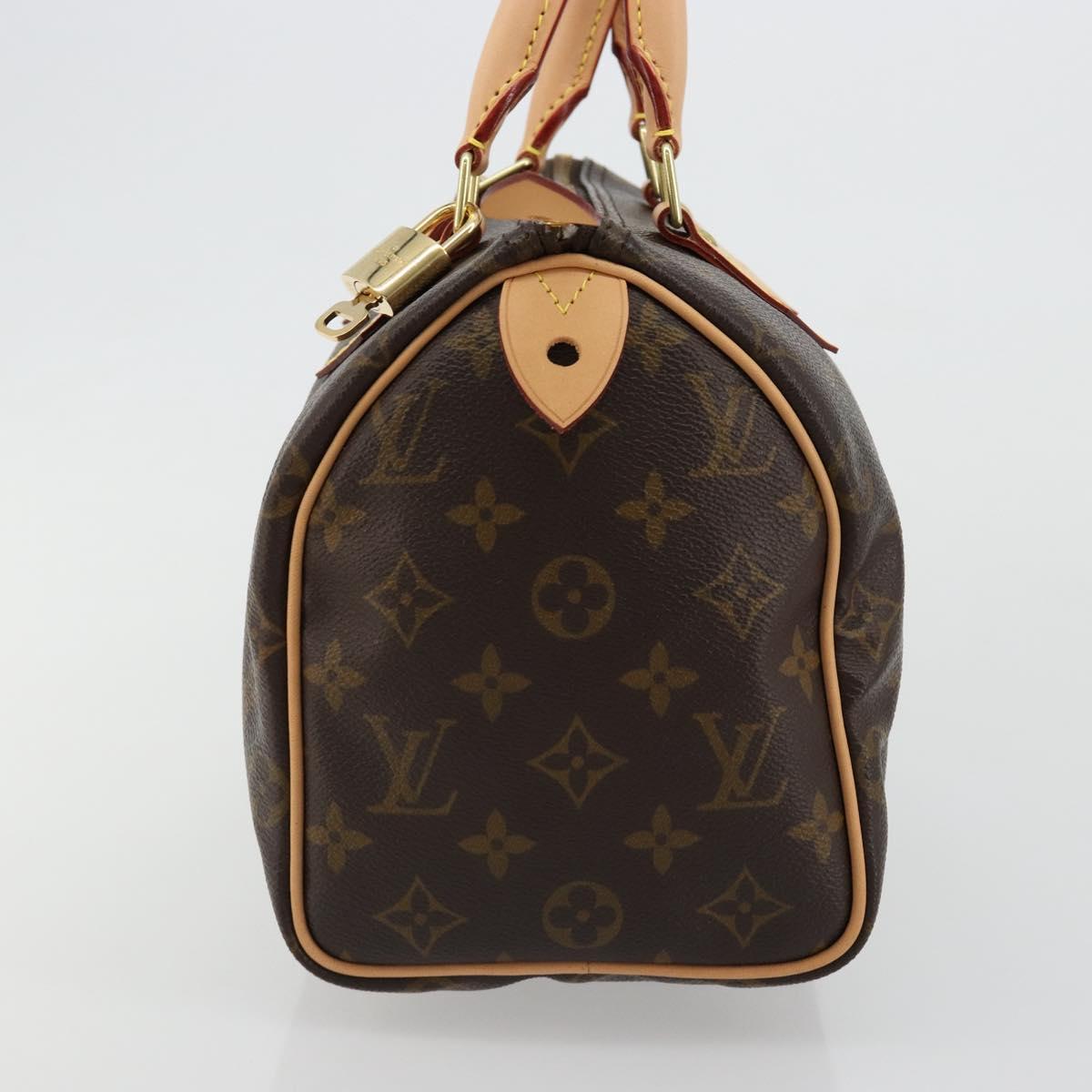 LOUIS VUITTON Monogram Speedy 25 Hand Bag M41528 LV Auth 181842SAV