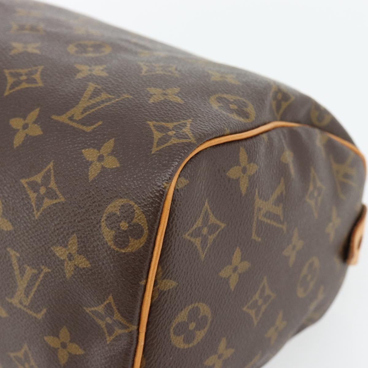 LOUIS VUITTON Monogram Speedy 25 Hand Bag M41528 LV Auth 181845SAV