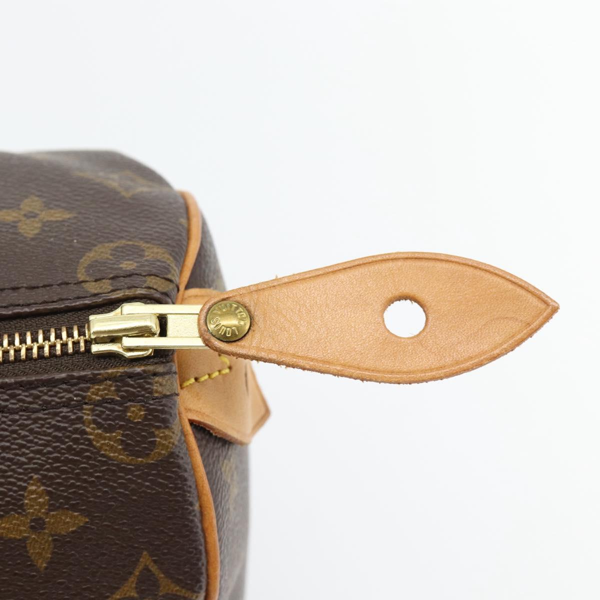 LOUIS VUITTON Monogram Speedy 25 Hand Bag M41528 LV Auth 181845SAV