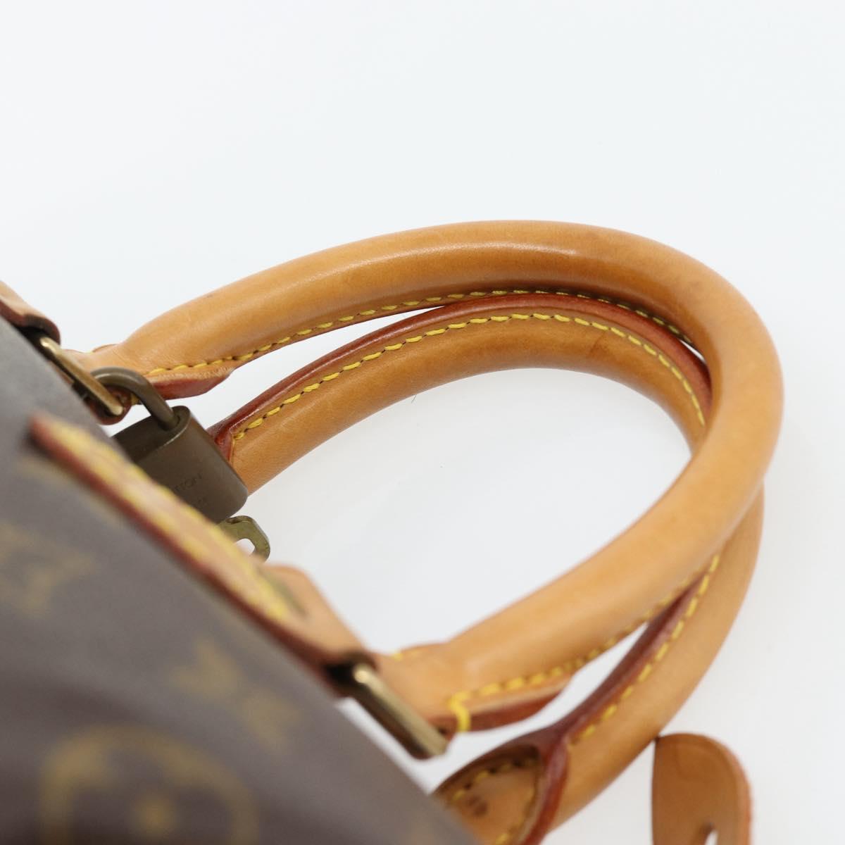 LOUIS VUITTON Monogram Speedy 25 Hand Bag M41528 LV Auth 181845SAV