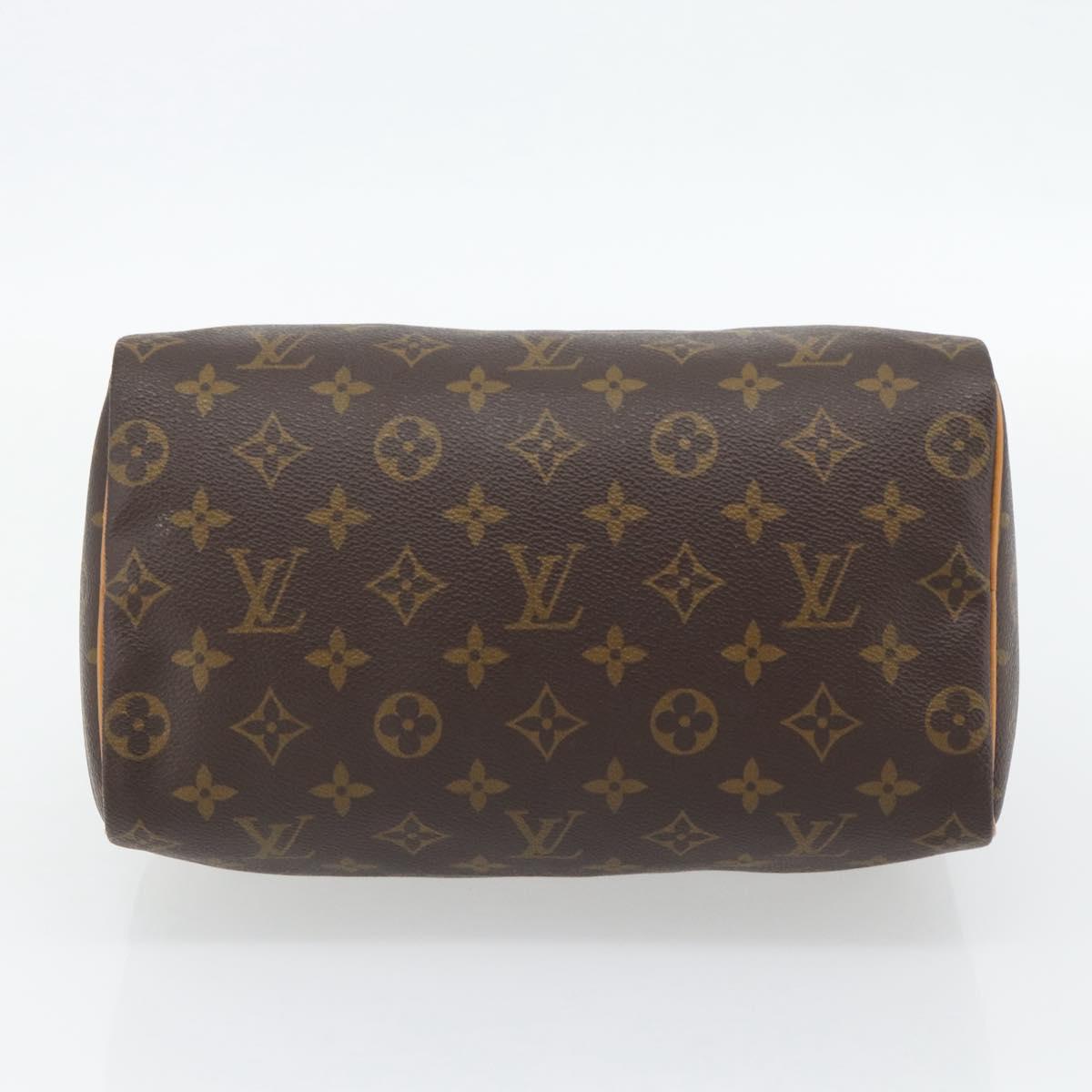 LOUIS VUITTON Monogram Speedy 25 Hand Bag M41528 LV Auth 181845SAV
