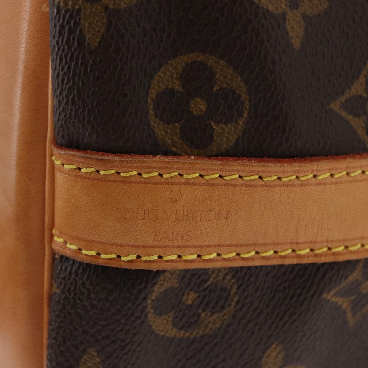 LOUIS VUITTON Monogram Petit Noe Shoulder Bag M42226 LV Auth 181858SAV