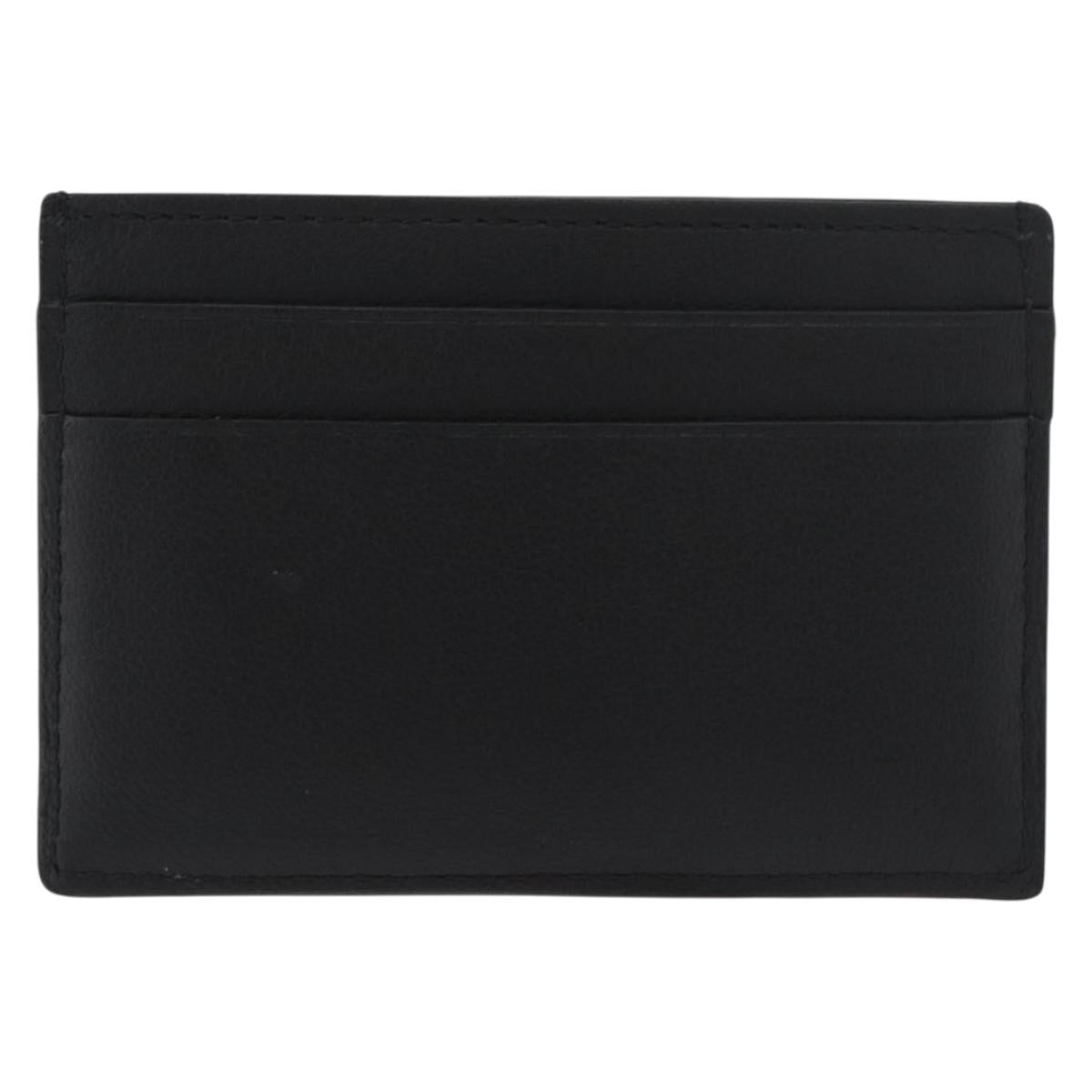 LOEWE Studio Ghibli Collaboration KAONASHI Card Case Leather Black Auth 181877SM