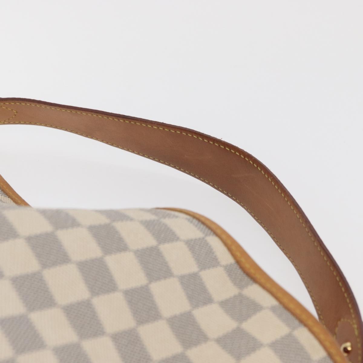 LOUIS VUITTON Damier Azur Delightful MM Shoulder Bag N41448 LV Auth 181916A