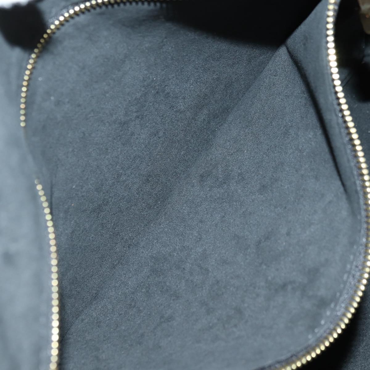 LOUIS VUITTON Empreinte Neverfull MM Tote Bag Black M13675 LV Auth 181918SAM